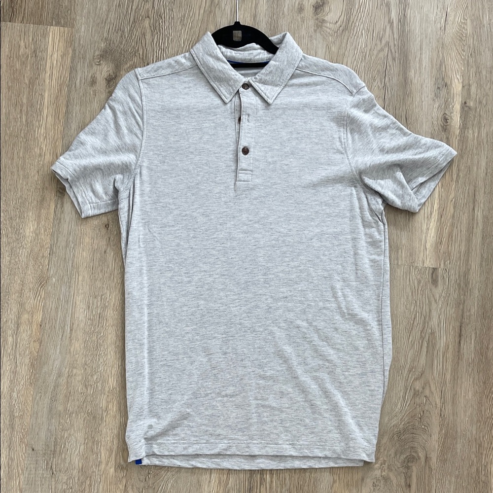 Mugsy Small Men's Gray Polo Shirt